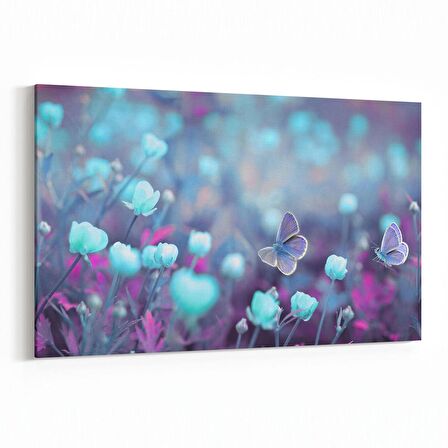 Olla 11680Y Orkide Çiçek Görseli Yatay Kanvas Tablo (Ölçü: 70X50)