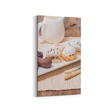 Olla 15202DD Gıda Görseli Dikey Dar Kanvas Tablo (Ölçü: 40X80)