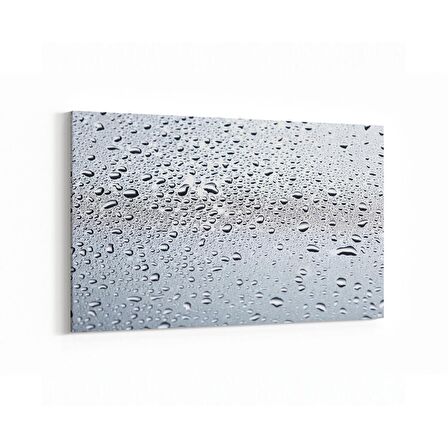 Olla 17307Y Su / Damla Görseli Yatay Kanvas Tablo (Ölçü: 120X80)
