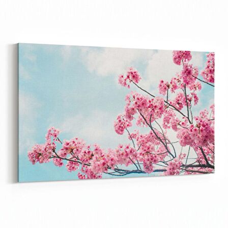 Olla 10932Y Ağaç Görseli Yatay Kanvas Tablo (Ölçü: 45X30)