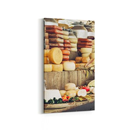 Olla 15167DD Gıda Görseli Dikey Dar Kanvas Tablo (Ölçü: 40X80)