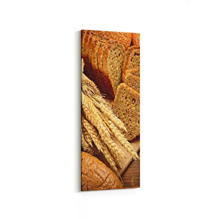 Olla 15038DI Gıda Görseli Dikey İnce Kanvas Tablo (Ölçü: 40X120)