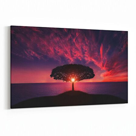 Olla 14137Y Doğa / Manzara Görseli Yatay Kanvas Tablo (Ölçü: 45X30)