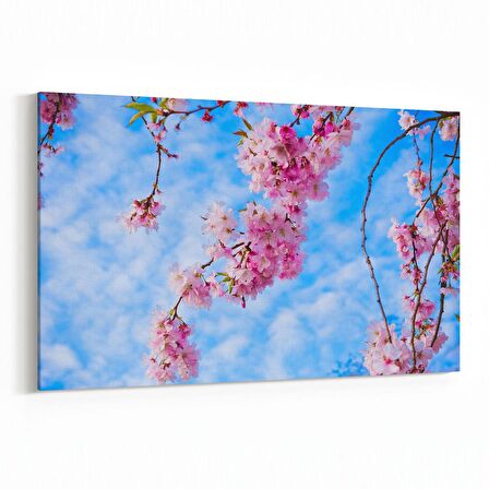 Olla 10593Y Ağaç Görseli Yatay Kanvas Tablo (Ölçü: 150X100)