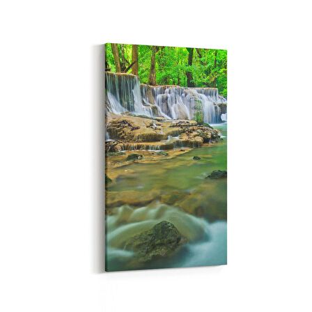 Olla 13477DD Doğa / Manzara Görseli Dikey Dar Kanvas Tablo (Ölçü: 30X60)