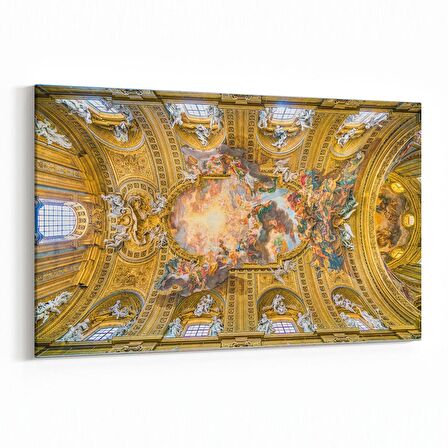 Olla 16247Y Heykel / Sanat Görseli Yatay Kanvas Tablo (Ölçü: 90X60)