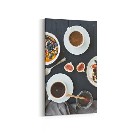 Olla 15162DD Gıda Görseli Dikey Dar Kanvas Tablo (Ölçü: 60X120)