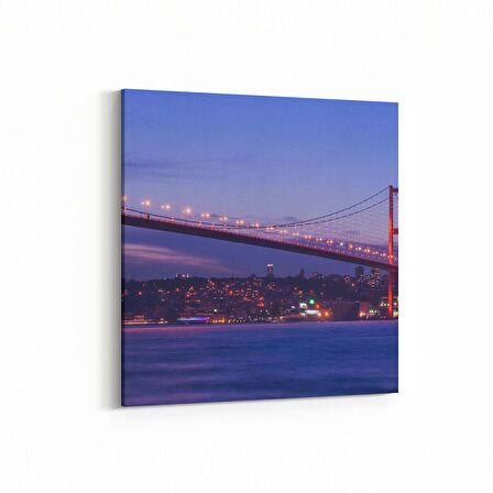 Olla 18288K Yapı Görseli Kare Kanvas Tablo (Ölçü: 25X25)