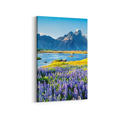 Olla 14199D Doğa / Manzara Görseli Dikey Kanvas Tablo (Ölçü: 70X105)