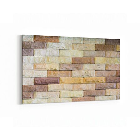 Olla 17505Y Taş / Tuğla Görseli Yatay Kanvas Tablo (Ölçü: 150X100)