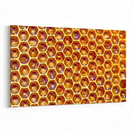 Olla 10014Y Abstract 3 Boyut Görsel Yatay Kanvas Tablo (Ölçü: 90X60)