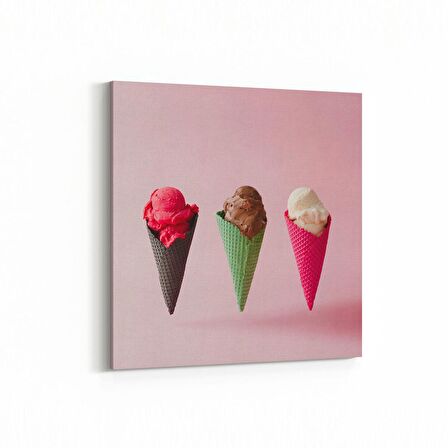 Olla 15276K Gıda Görseli Kare Kanvas Tablo (Ölçü: 60X60)