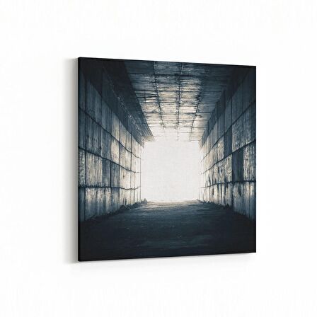 Olla 18393K4 Yapı Görseli Kare 4'lü Kanvas Tablo (Ölçü: 145X145)