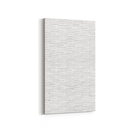 Olla 17488DD Taş / Tuğla Görseli Dikey Dar Kanvas Tablo (Ölçü: 40X80)