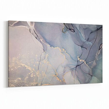 Olla 16688Y Mermer Desen Görsel Yatay Kanvas Tablo (Ölçü: 45X30)