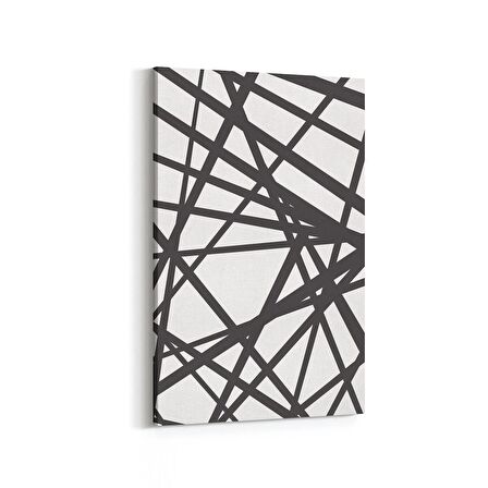 Olla 10349D Abstract Görsel Dikey Kanvas Tablo (Ölçü: 100X150)