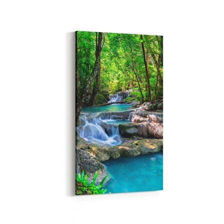 Olla 13767DD Doğa / Manzara Görseli Dikey Dar Kanvas Tablo (Ölçü: 60X120)