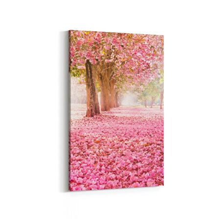 Olla 14347D Doğa / Manzara Görseli Dikey Kanvas Tablo (Ölçü: 100X150)