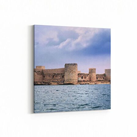 Olla 18269K4 Yapı Görseli Kare 4'lü Kanvas Tablo (Ölçü: 105X105)