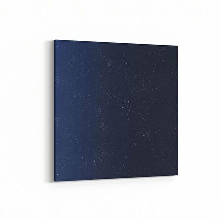 Olla 14724K Gece Gökyüzü Görseli Kare Kanvas Tablo (Ölçü: 30X30)