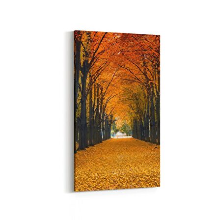 Olla 14026DD Doğa / Manzara Görseli Dikey Dar Kanvas Tablo (Ölçü: 40X80)