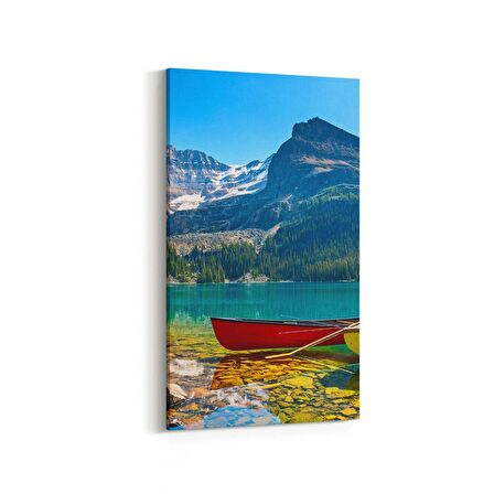 Olla 13625DD Doğa / Manzara Görseli Dikey Dar Kanvas Tablo (Ölçü: 30X60)