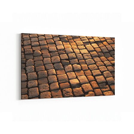 Olla 17396Y Taş / Tuğla Görseli Yatay Kanvas Tablo (Ölçü: 45X30)