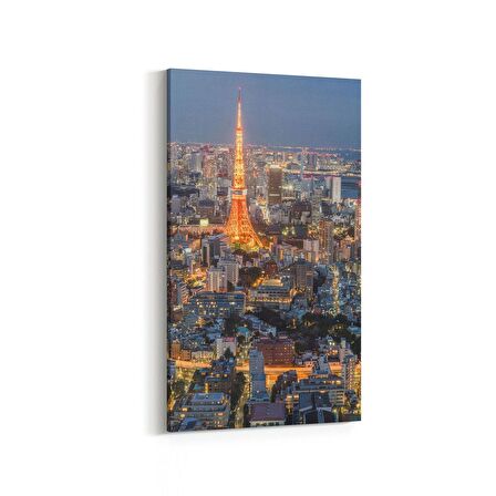Olla 18612DD Yapı Görseli Dikey Dar Kanvas Tablo (Ölçü: 30X60)