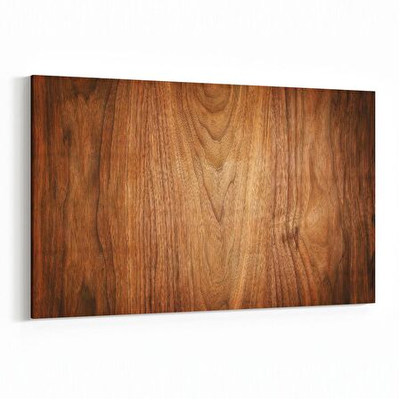 Olla 12034Y Ahşap Desen Görseli Yatay Kanvas Tablo (Ölçü: 90X60)