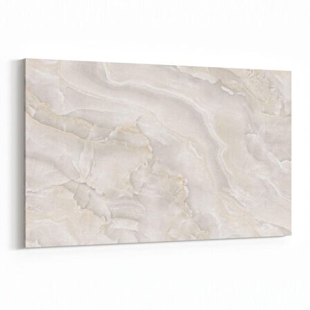 Olla 16729Y Mermer Desen Görsel Yatay Kanvas Tablo (Ölçü: 90X60)