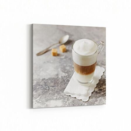 Olla 15263K Gıda Görseli Kare Kanvas Tablo (Ölçü: 30X30)