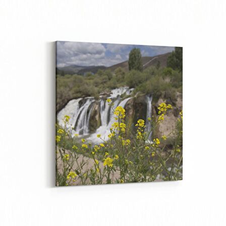 Olla 14365K Doğa / Manzara Görseli Kare Kanvas Tablo (Ölçü: 25X25)
