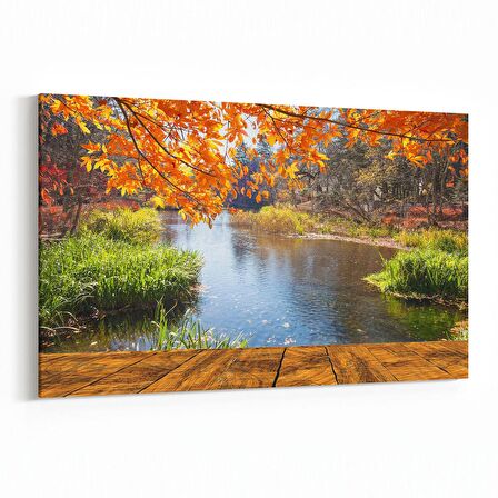 Olla 13171Y Doğa / Manzara Görseli Yatay Kanvas Tablo (Ölçü: 150X100)