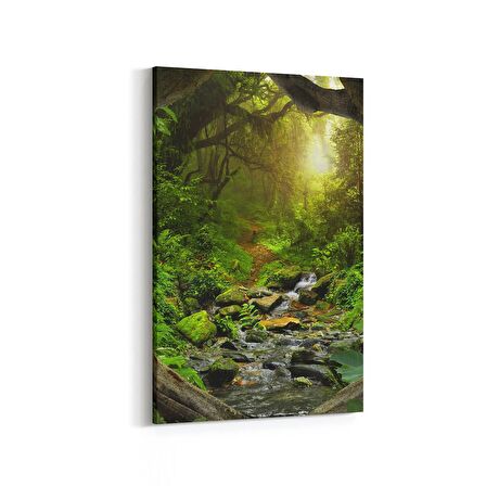 Olla 14132D Doğa / Manzara Görseli Dikey Kanvas Tablo (Ölçü: 40X60)
