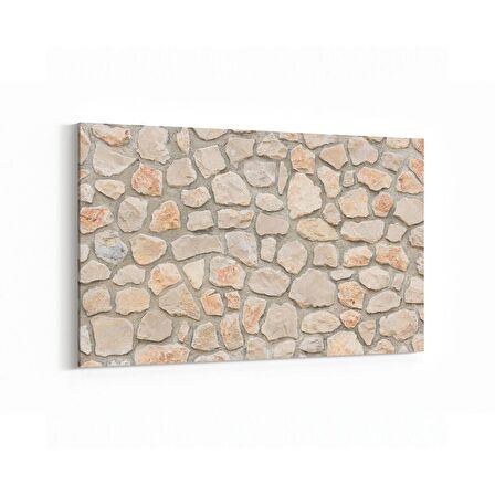 Olla 17472Y Taş / Tuğla Görseli Yatay Kanvas Tablo (Ölçü: 120X80)