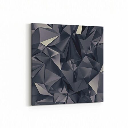 Olla 10073K Abstract Görsel Kare Kanvas Tablo (Ölçü: 25X25)
