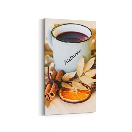 Olla 15017DD Gıda Görseli Dikey Dar Kanvas Tablo (Ölçü: 60X120)