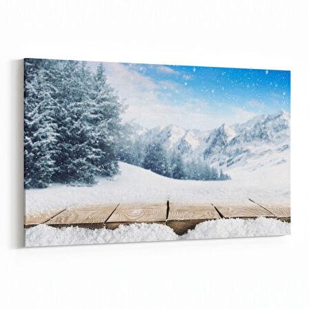 Olla 14077Y Doğa / Manzara Görseli Yatay Kanvas Tablo (Ölçü: 150X100)