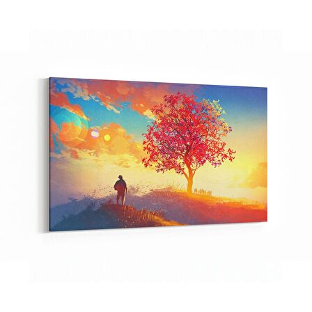 Olla 17783Y Yağlı Boya Görseli Yatay Kanvas Tablo (Ölçü: 150X100)