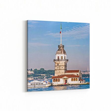 Olla 18215K Yapı Görseli Kare Kanvas Tablo (Ölçü: 60X60)