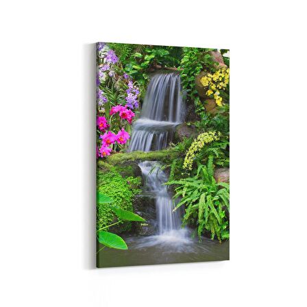 Olla 13238D Doğa / Manzara Görseli Dikey Kanvas Tablo (Ölçü: 100X150)