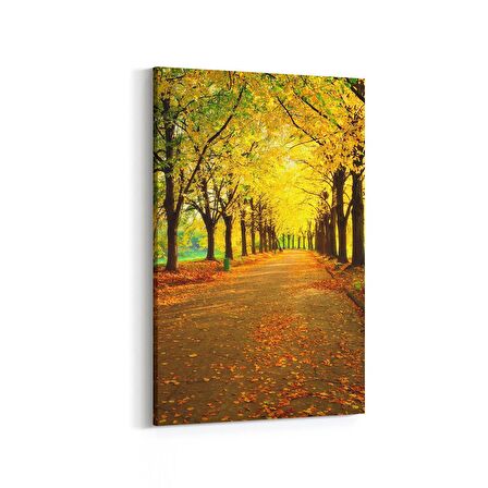 Olla 13867D Doğa / Manzara Görseli Dikey Kanvas Tablo (Ölçü: 100X150)