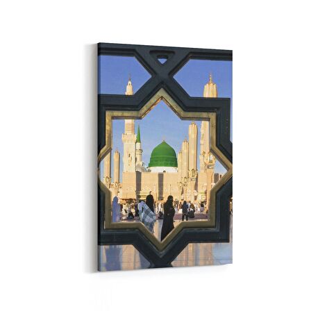 Olla 13124D Dini Görsel Dikey Kanvas Tablo (Ölçü: 60X90)