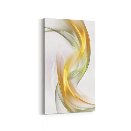 Olla 10067DD Abstract Görsel Dikey Dar Kanvas Tablo (Ölçü: 60X120)
