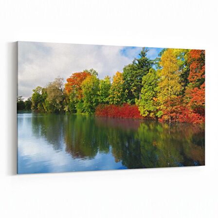 Olla 14273Y Doğa / Manzara Görseli Yatay Kanvas Tablo (Ölçü: 120X80)