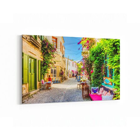 Olla 17953Y Yapı Görseli Yatay Kanvas Tablo (Ölçü: 30X20)