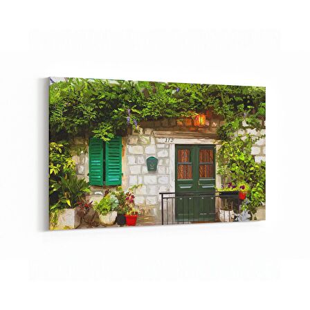 Olla 18381Y Yapı Görseli Yatay Kanvas Tablo (Ölçü: 30X20)