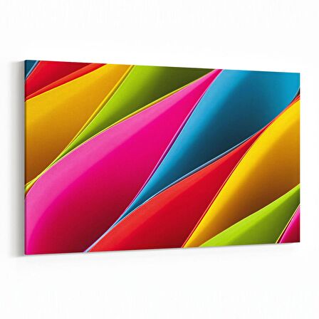 Olla 10382Y Abstract Görsel Yatay Kanvas Tablo (Ölçü: 150X100)