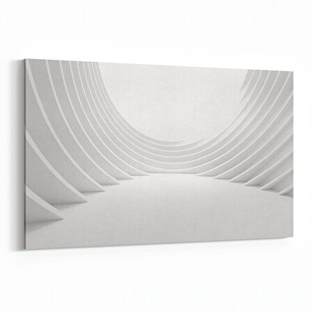 Olla 10424Y Abstract Tünel Görsel Yatay Kanvas Tablo (Ölçü: 70X50)