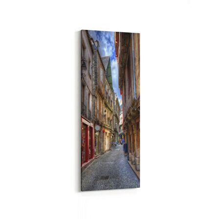 Olla 18412DI Yapı Görseli Dikey İnce Kanvas Tablo (Ölçü: 40X120)